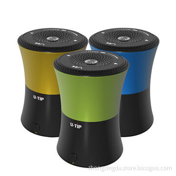 U-tip Wireless Mini Bluetooth Speaker with NFC, for Smartphone, Touch Control,TB Version 2.1,TF Card